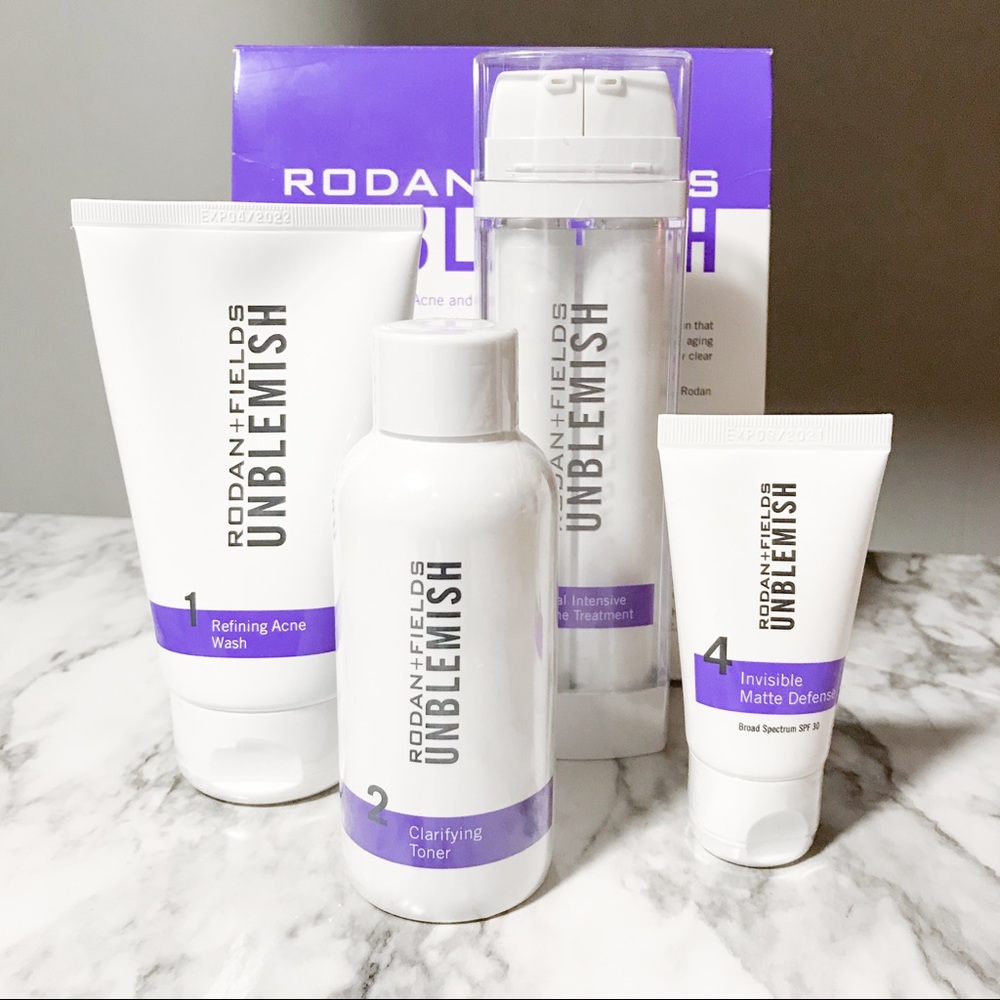 Unblemish acne regimen by Rodan and Fields